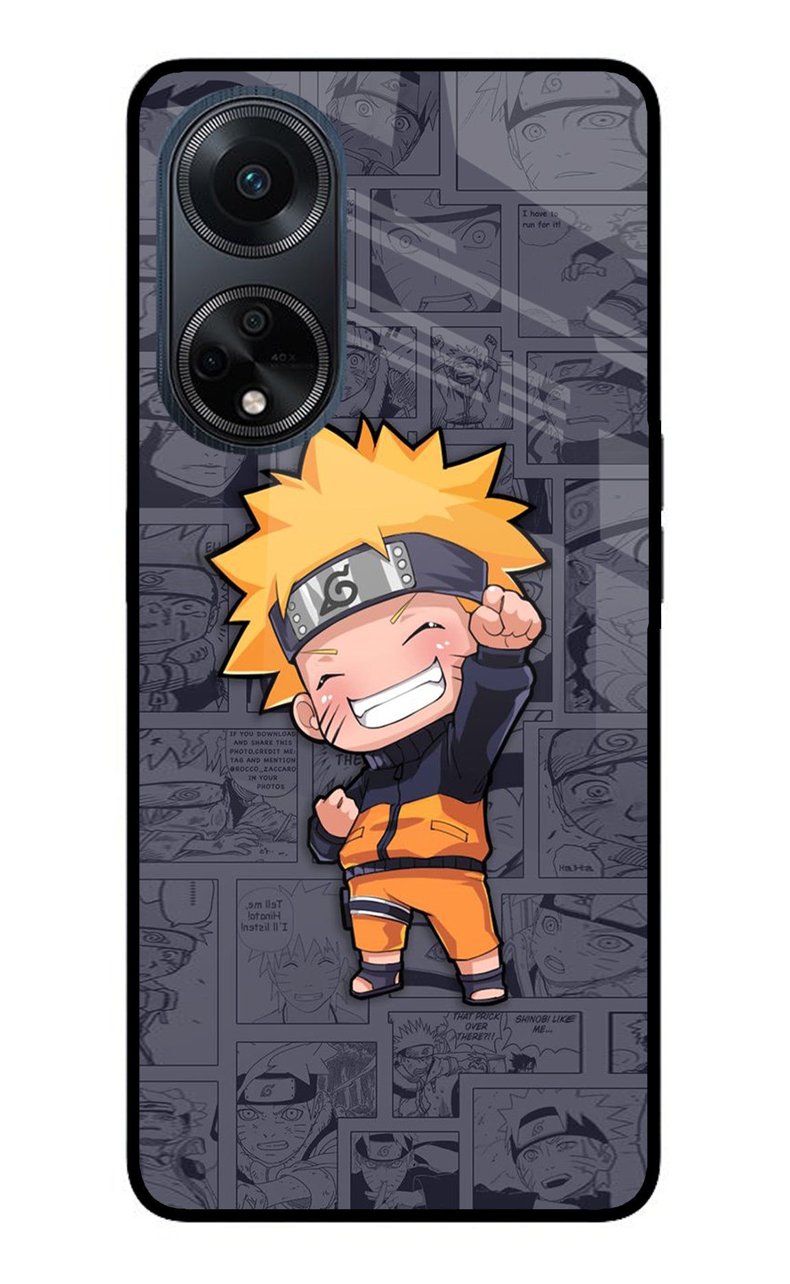 Chota Naruto Oppo F23 Glass Case