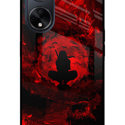 Itachi Uchiha Oppo F23 Glass Case Back Cover by Casekaro