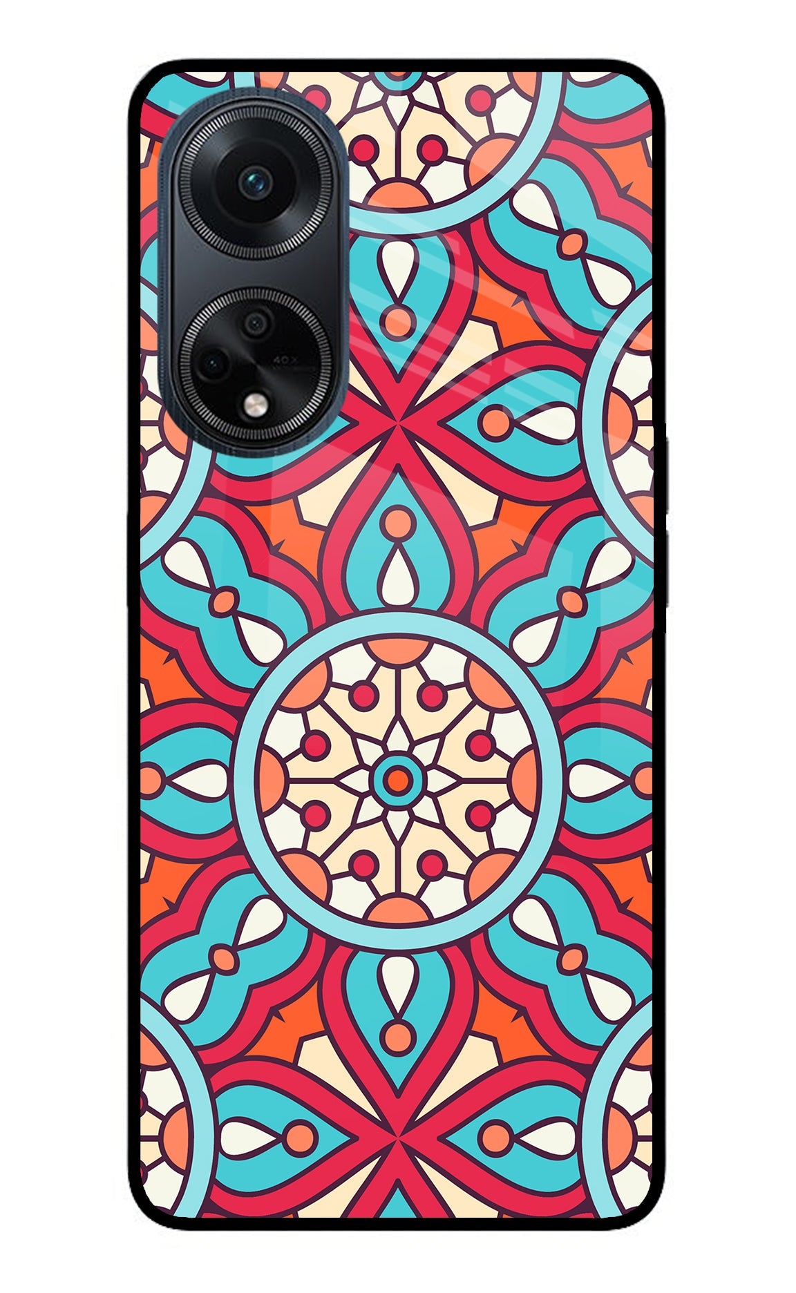 Mandala Geometric Oppo F23 Back Cover