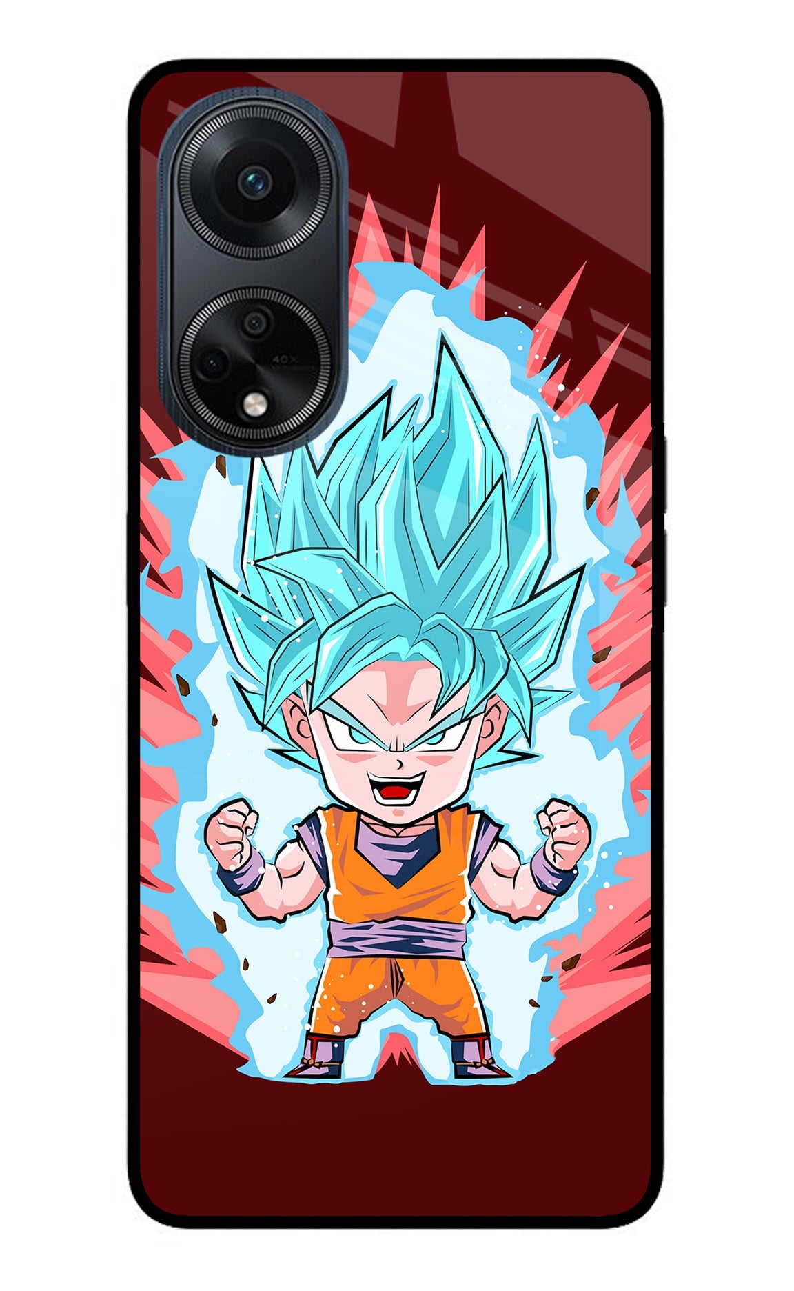 Goku Little Oppo F23 Glass Case