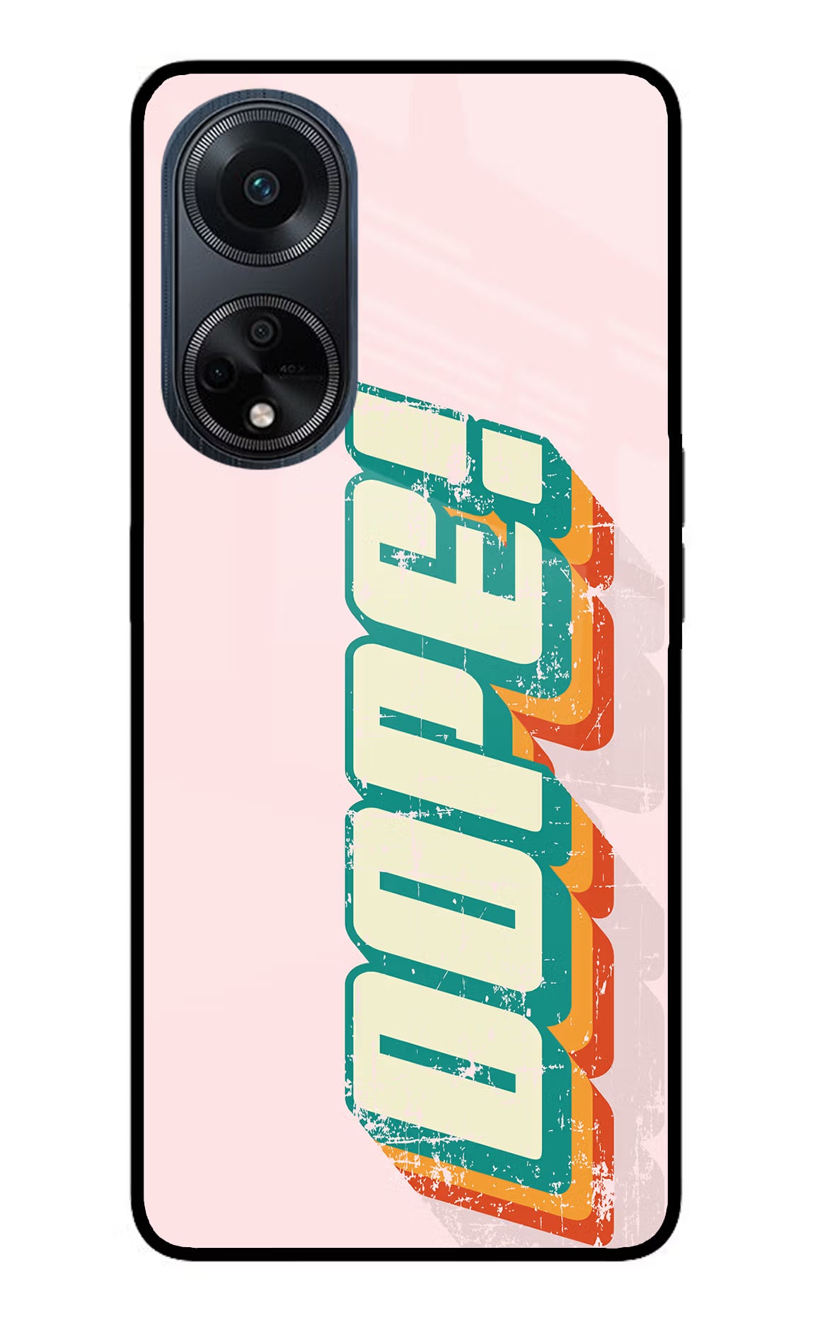 Dope Oppo F23 Glass Case Back Cover by Casekaro
