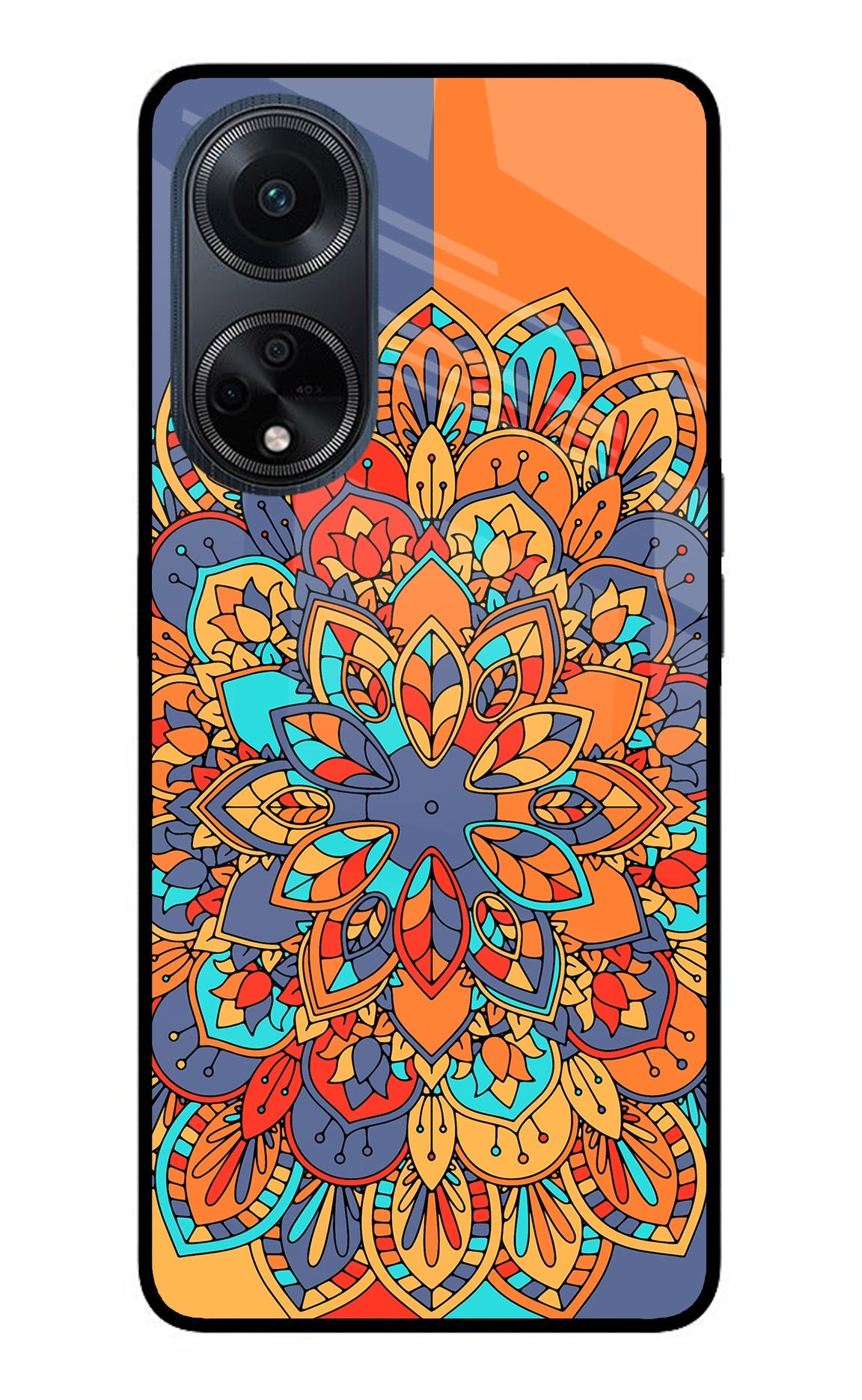 Color Mandala Oppo F23 Back Cover