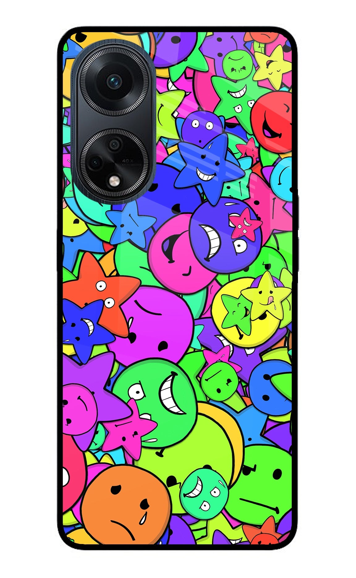 Fun Doodle Oppo F23 Back Cover