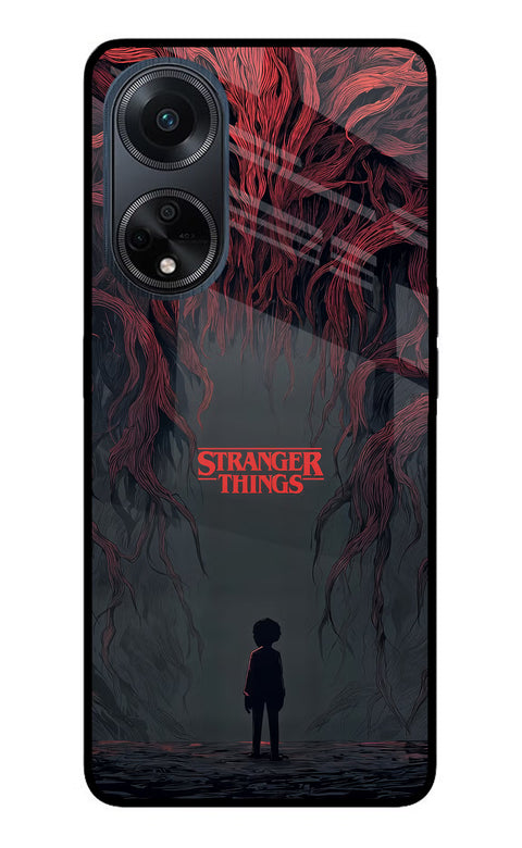 Ordinary Things Dark Side Oppo F23 Glass Case