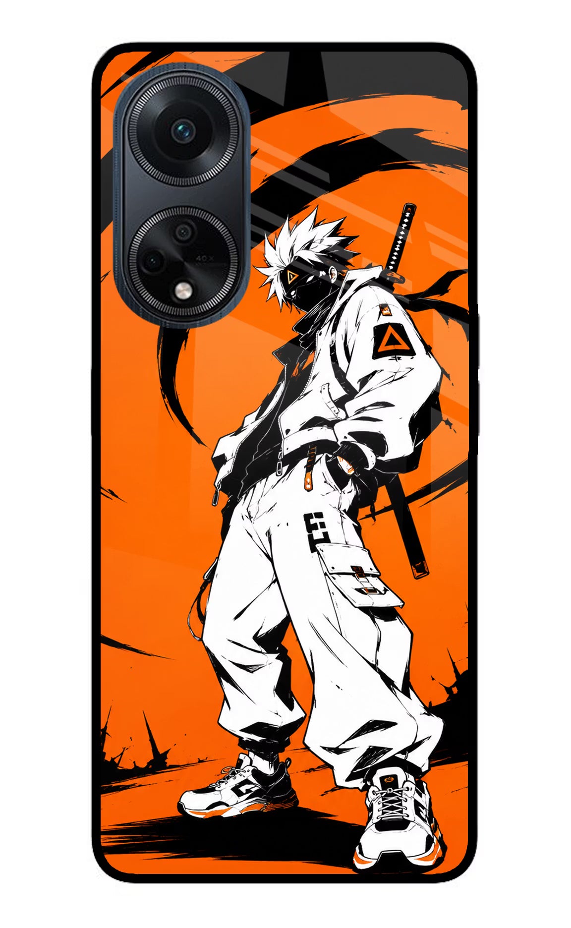 Street Samurai  Oppo F23 Glass Case