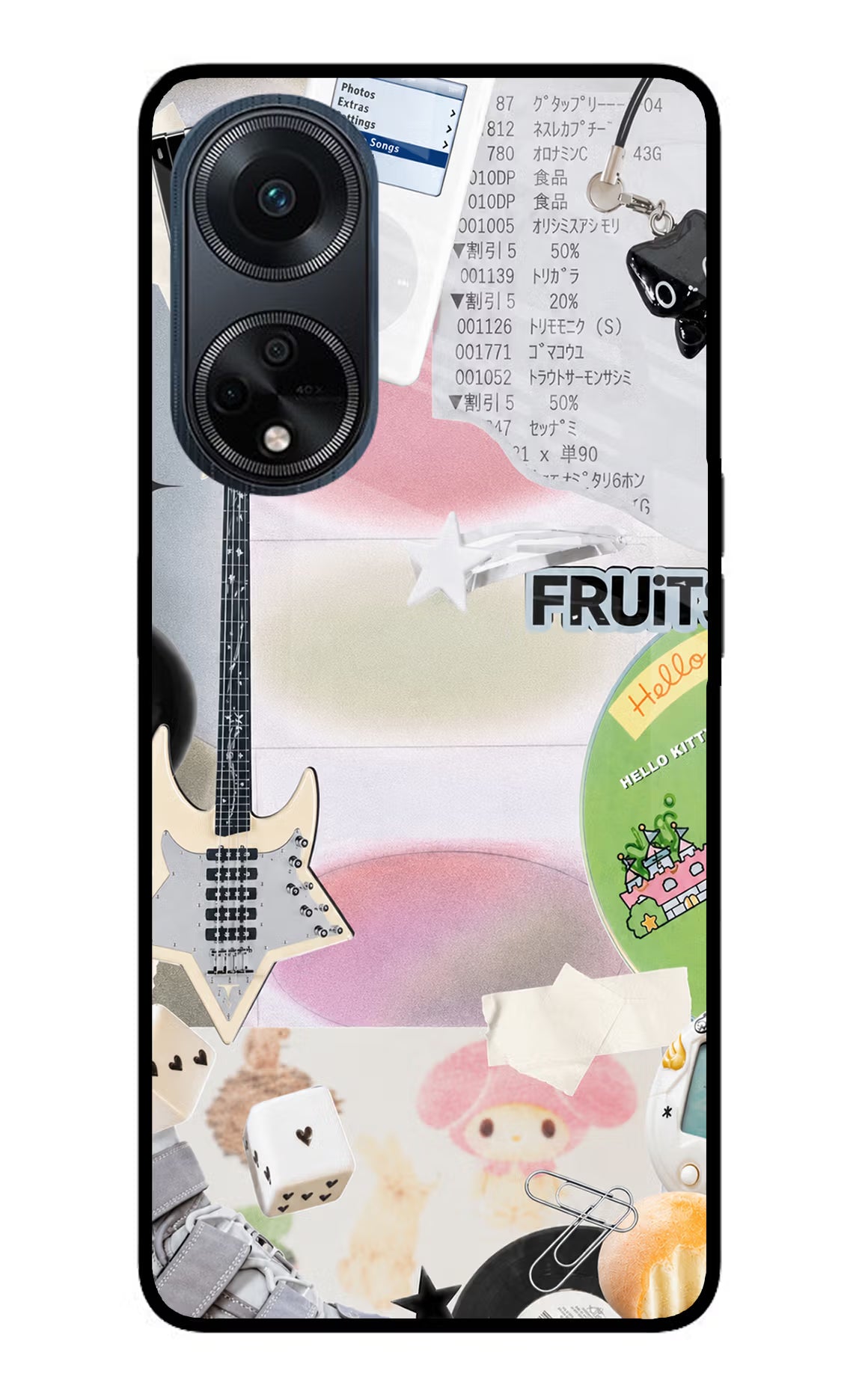 Softcore case Oppo F23 Glass Case