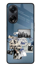 Miffy Oppo F23 Glass Case
