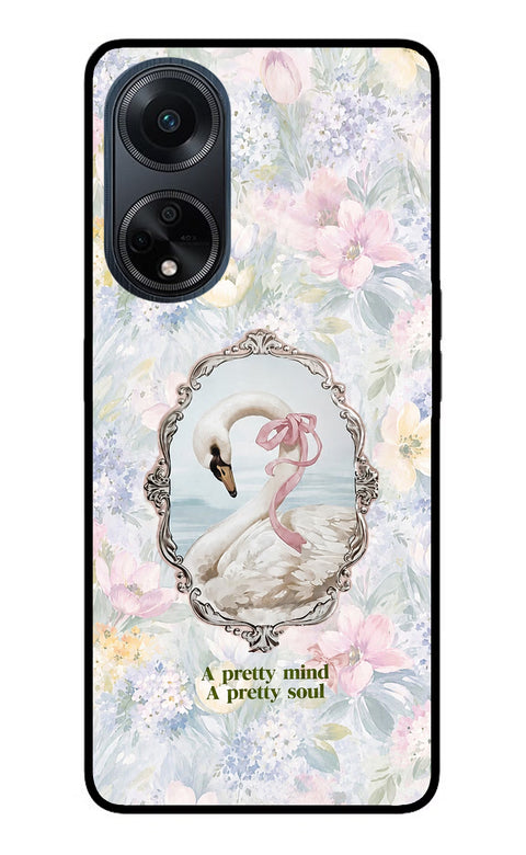 Pretty Mind Pretty Soul Oppo F23 Glass Case