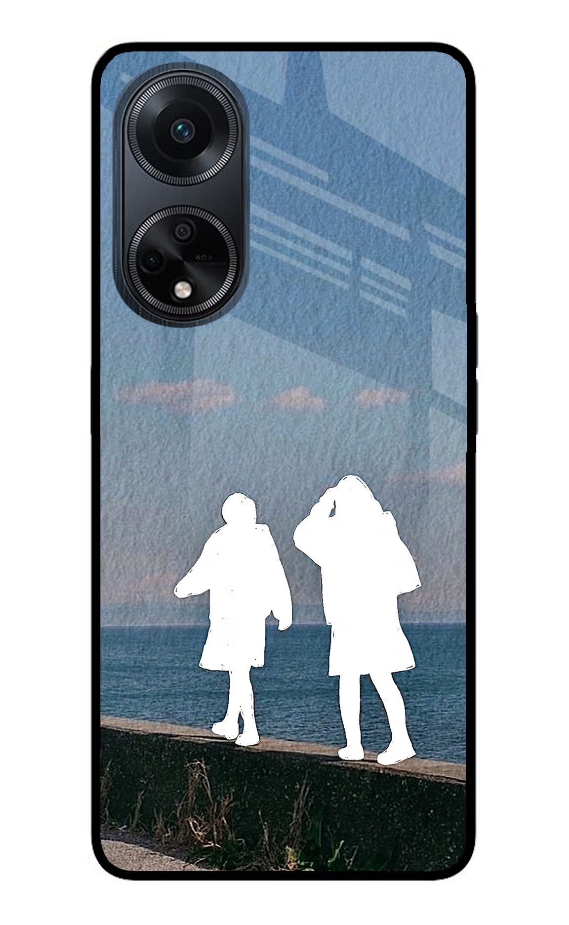 Coastal Dream Oppo F23 Glass Case