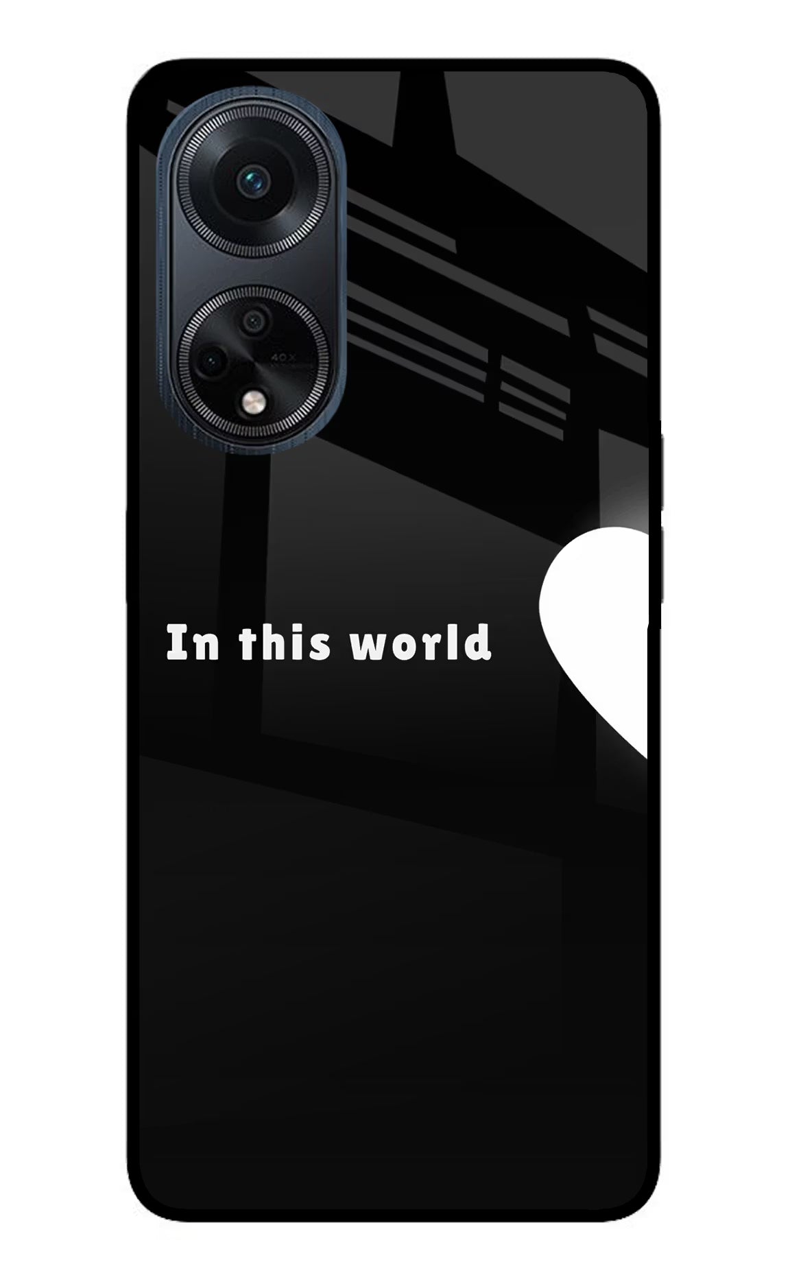 This World Oppo F23 Glass Case