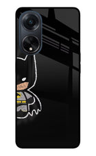 Bat Kitty Oppo F23 Glass Case
