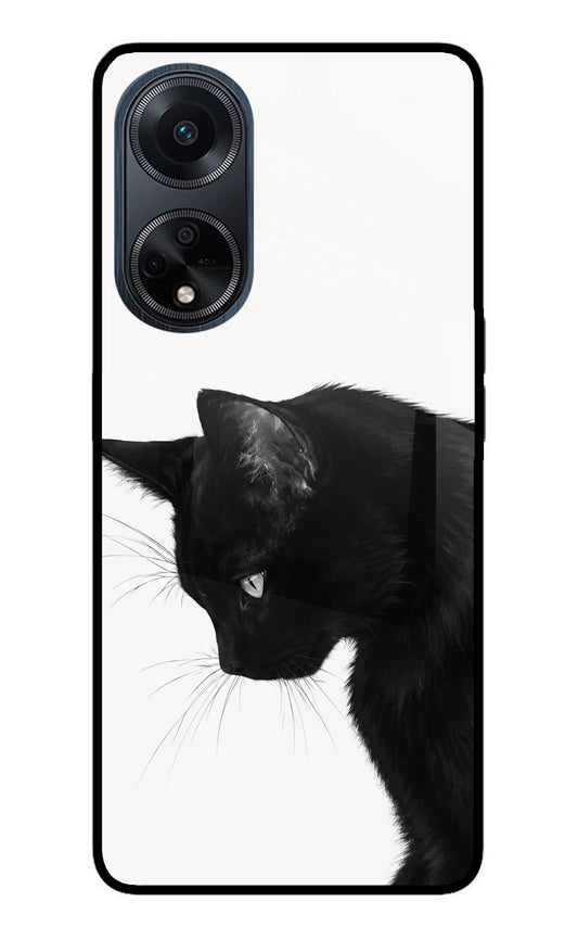 Shadow Gaze Oppo F23 Glass Case