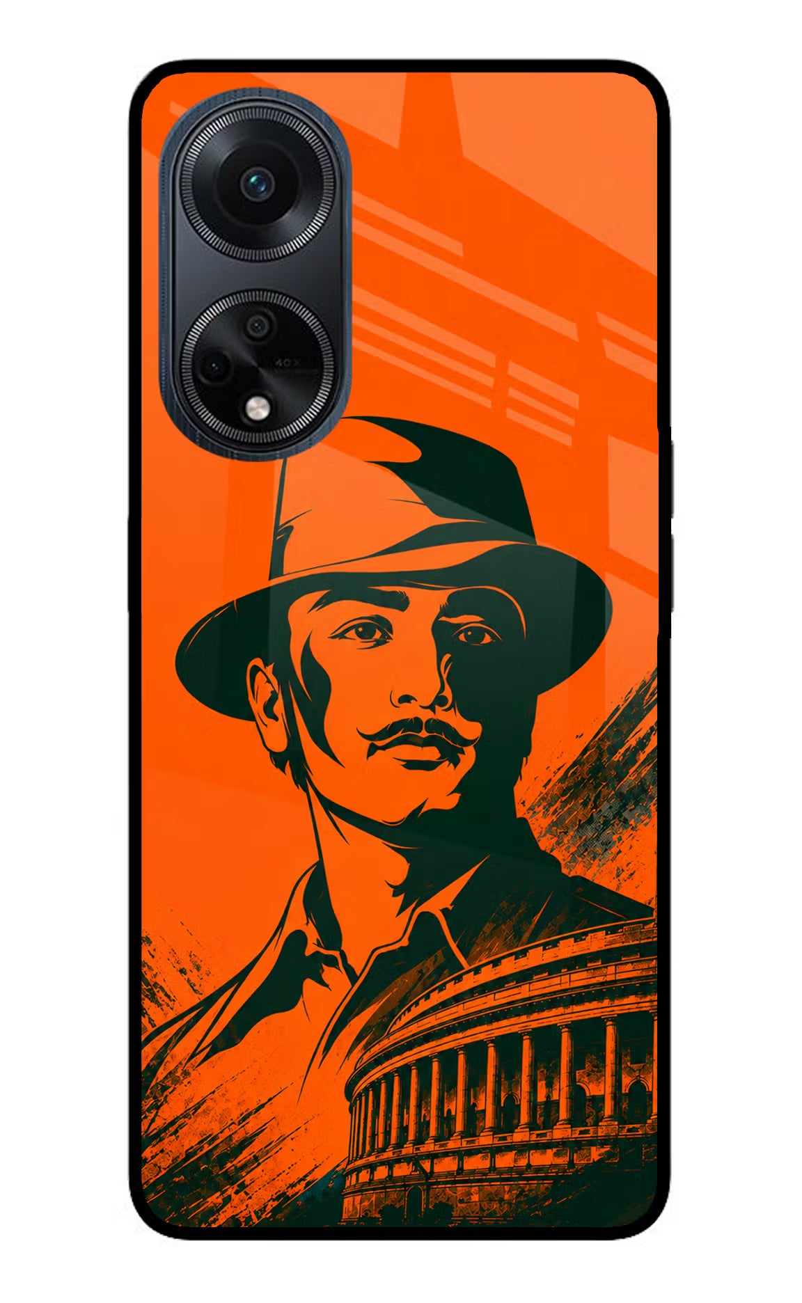 Bhagat Singh Legacy Oppo F23 Glass Case