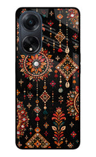 Boho Noir Oppo F23 Glass Case
