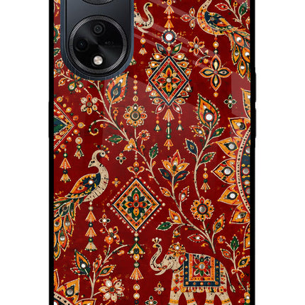 Laal Riwaaz Oppo F23 Glass Case