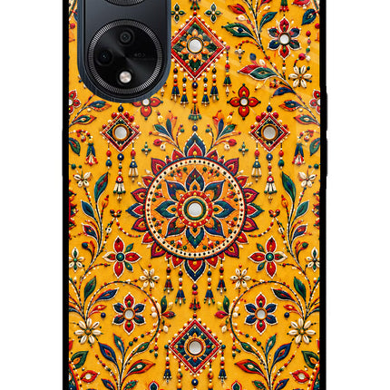 Sunlit Aura Oppo F23 Glass Case