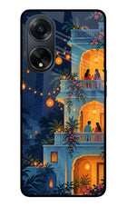 Balcony Glow Oppo F23 Glass Case