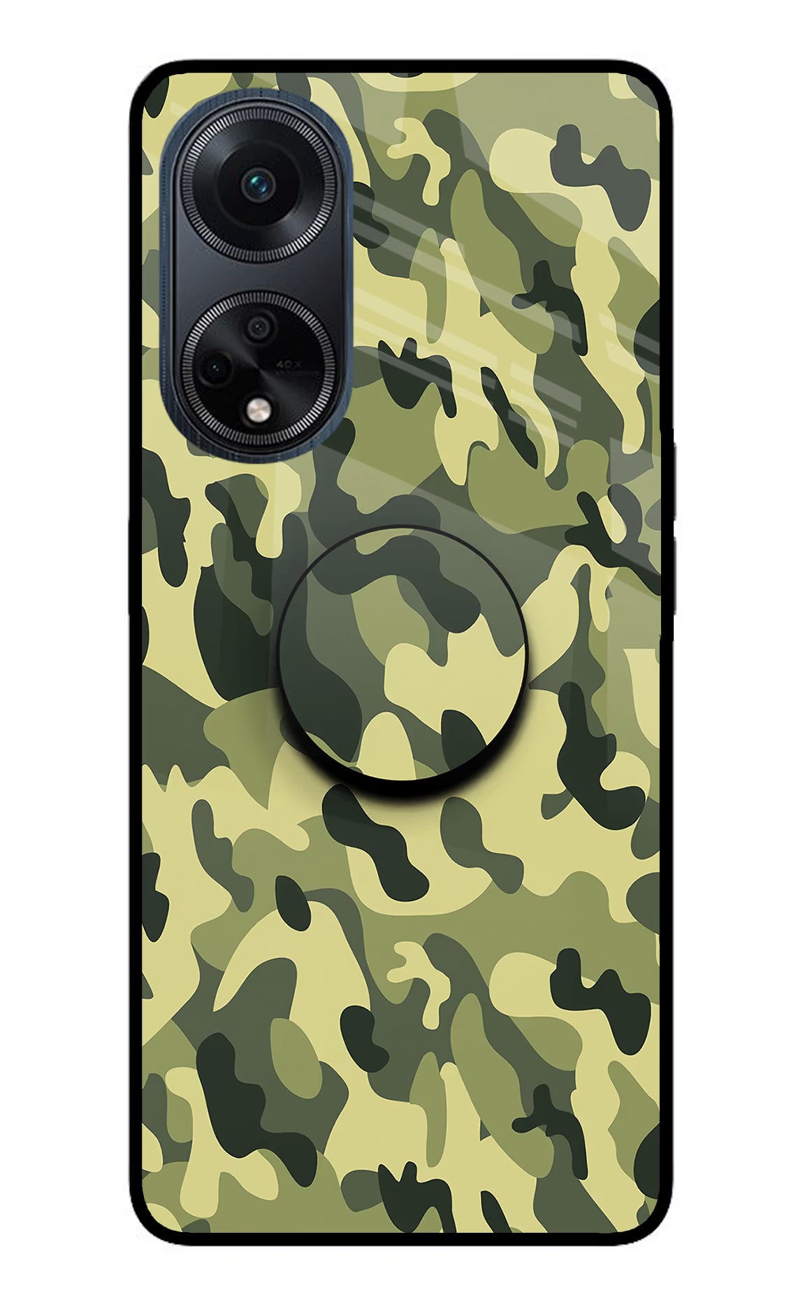 Camouflage Oppo F23 Pop Case by Casekaro
