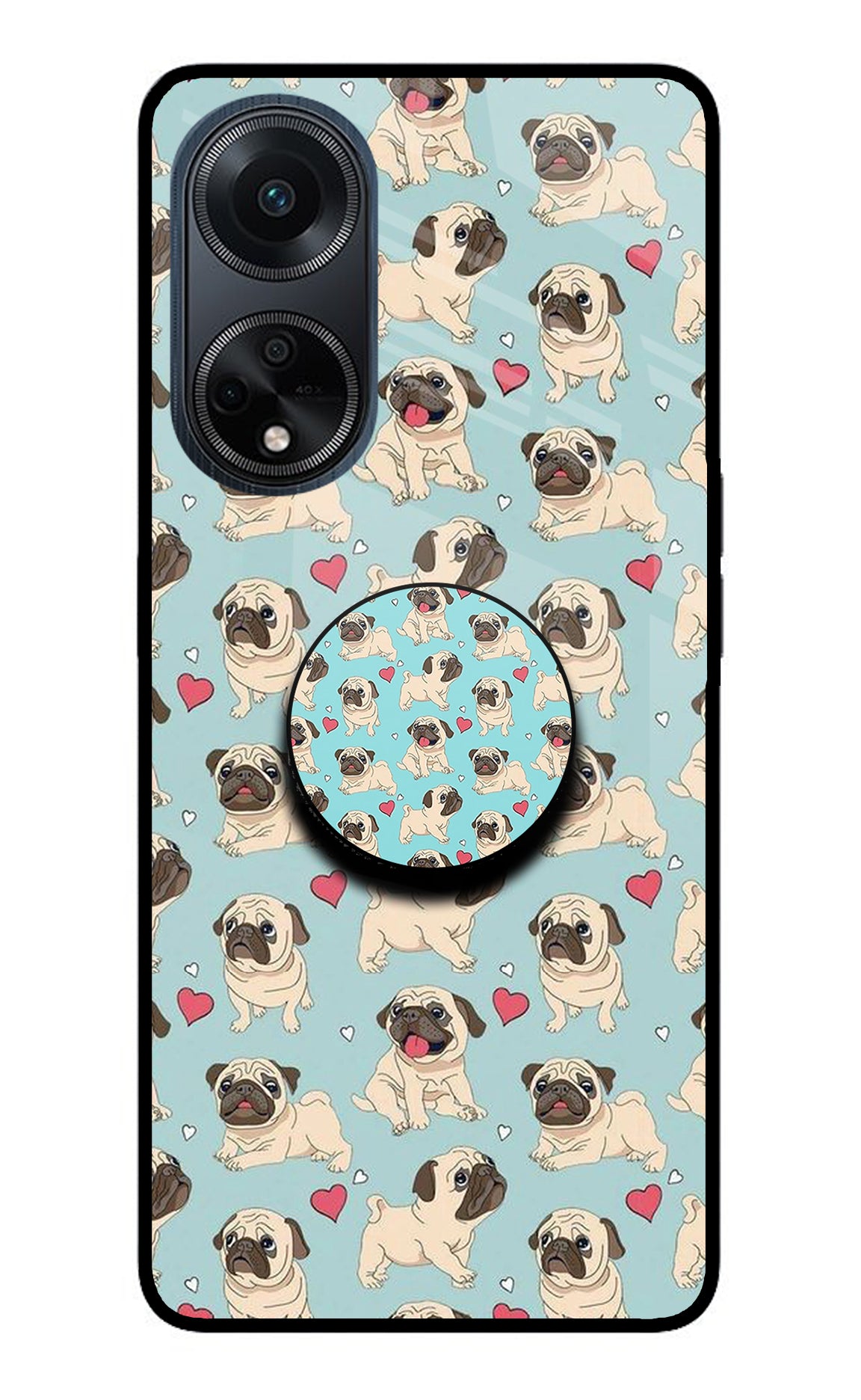 Pug Dog Oppo F23 Pop Case