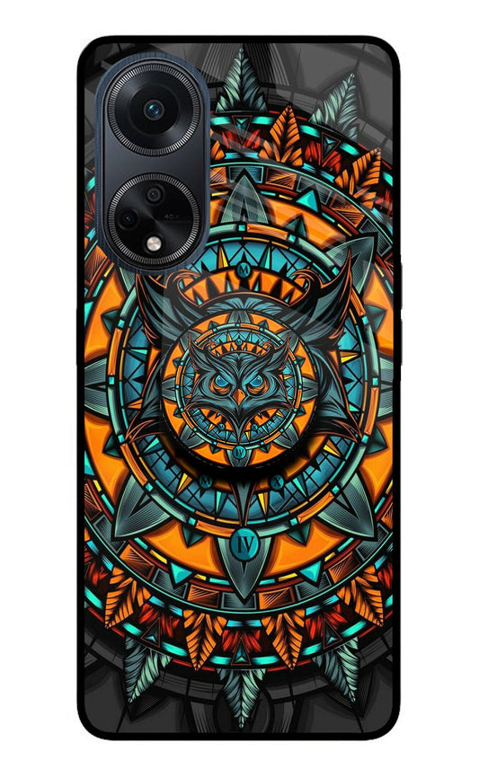 Angry Owl Oppo F23 Glass Case