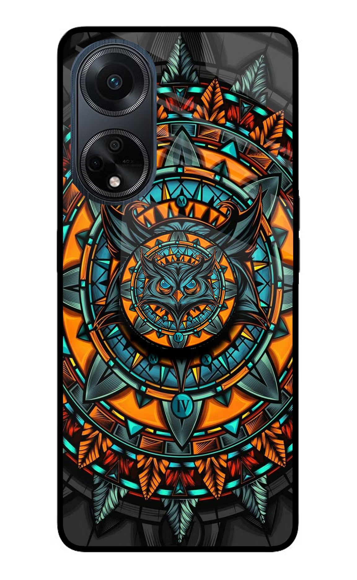 Angry Owl Oppo F23 Pop Case by Casekaro