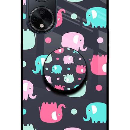 Baby Elephants Oppo F23 Pop Case by Casekaro