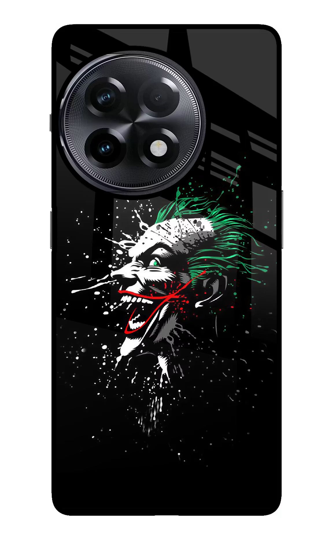 Joker OnePlus 11R Glass Case Back Cover by Casekaro