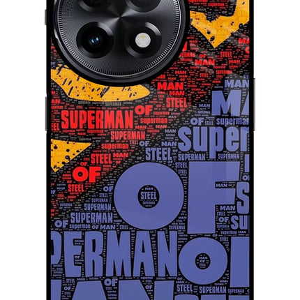 Superman OnePlus 11R Glass Case