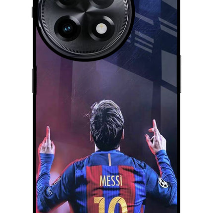 Messi OnePlus 11R Glass Case