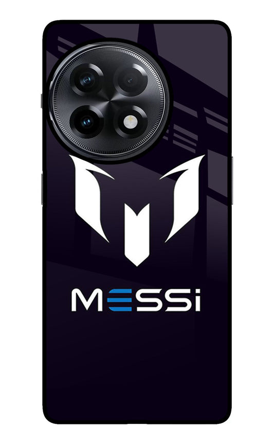 Messi Logo OnePlus 11R Glass Case