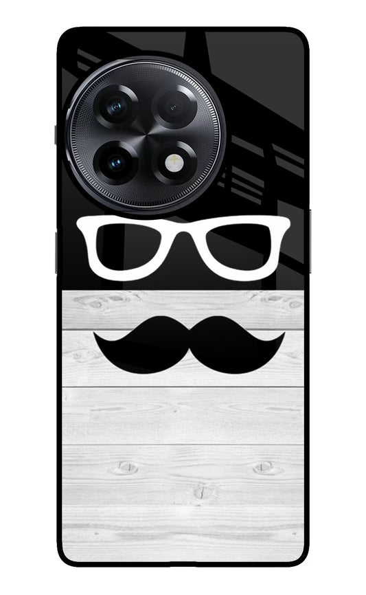 Mustache OnePlus 11R Glass Case