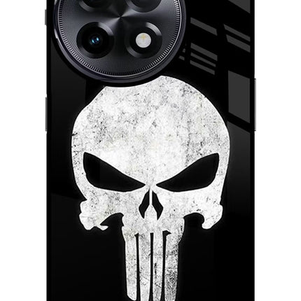 Punisher Skull OnePlus 11R Glass Case