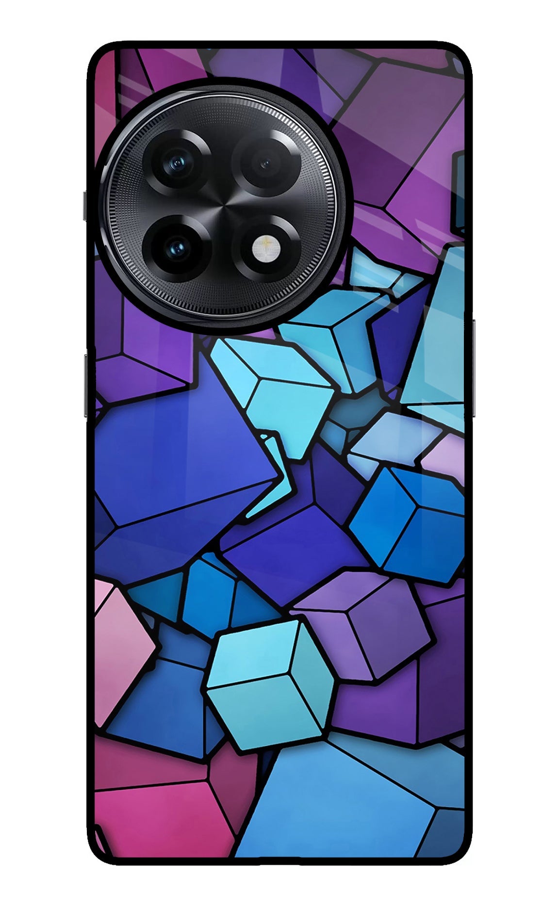 Cubic Abstract OnePlus 11R Back Cover