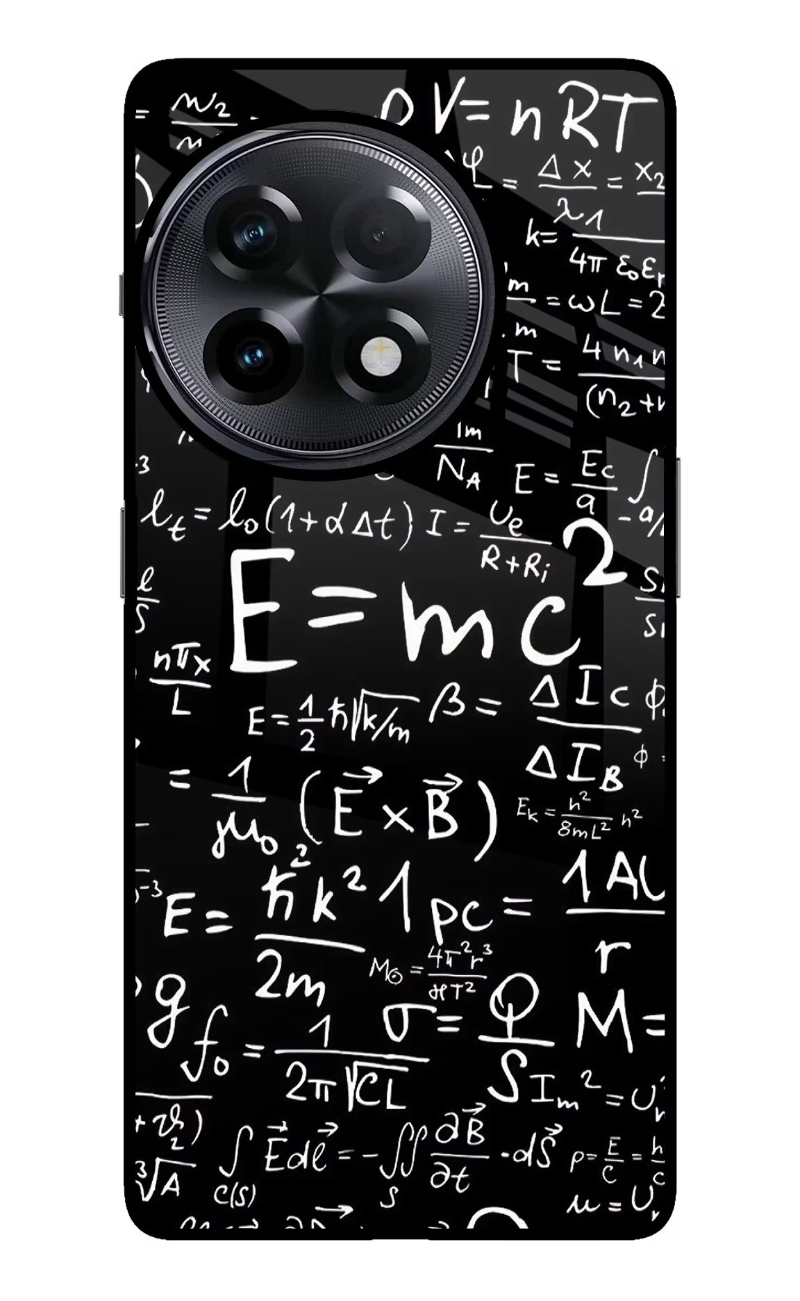 Physics Formula OnePlus 11R Glass Case Back Cover by Casekaro