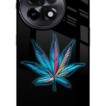 Weed OnePlus 11R Glass Case