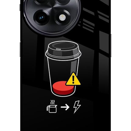 Coffee OnePlus 11R Glass Case