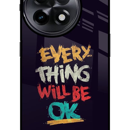 Everything Will Be Ok OnePlus 11R Glass Case