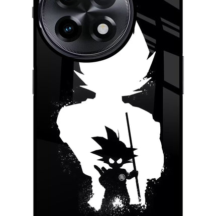 Goku Shadow OnePlus 11R Glass Case