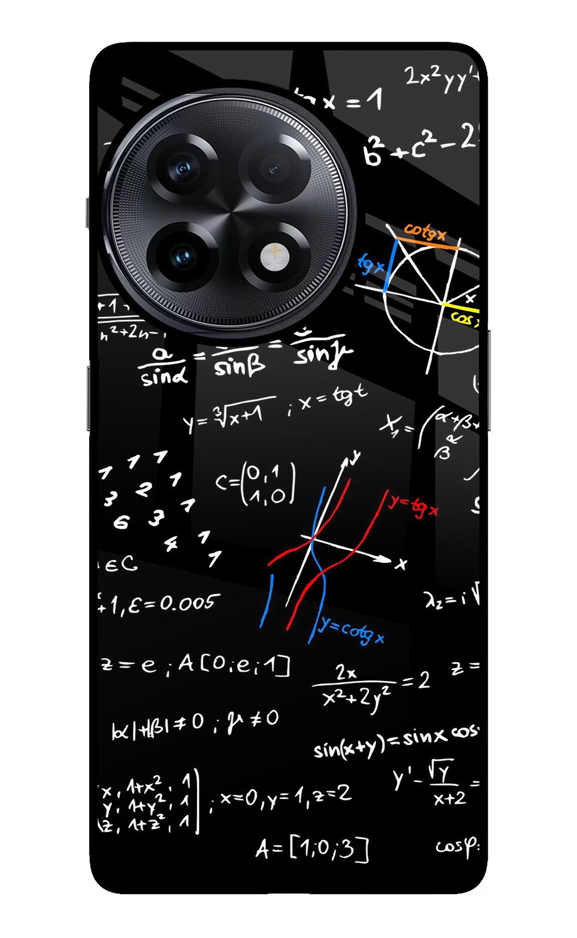 Mathematics Formula OnePlus 11R Glass Case