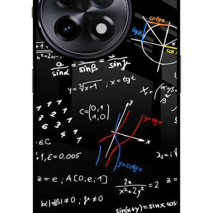 Mathematics Formula OnePlus 11R Glass Case