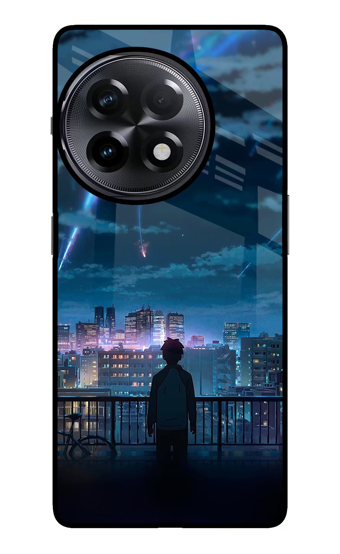 Anime OnePlus 11R Glass Case Back Cover by Casekaro