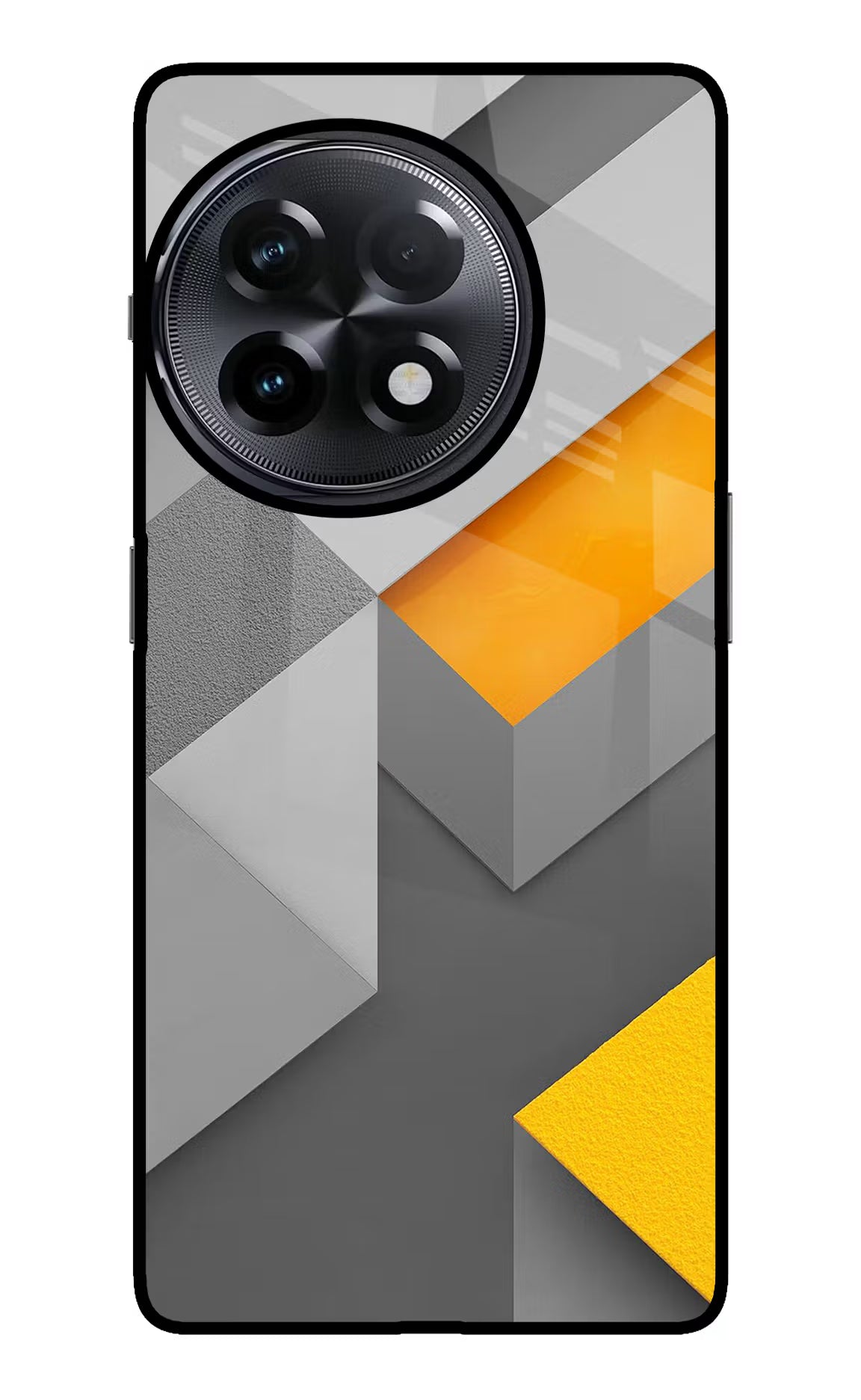 Abstract OnePlus 11R Glass Case Back Cover by Casekaro