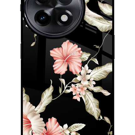 Flowers OnePlus 11R Glass Case