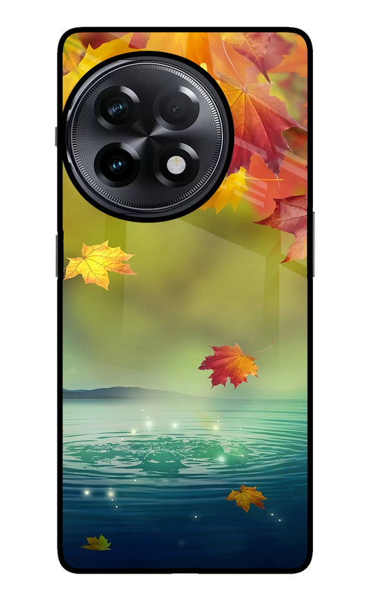 Flowers OnePlus 11R Glass Case