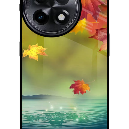 Flowers OnePlus 11R Glass Case