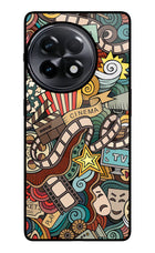 Cinema Abstract OnePlus 11R Glass Case
