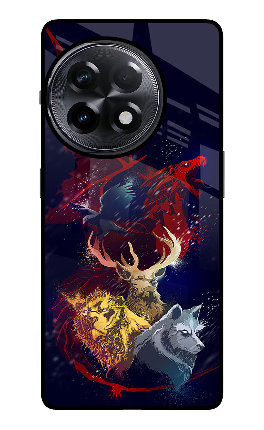 Game Of Thrones OnePlus 11R Back Cover, Metal case