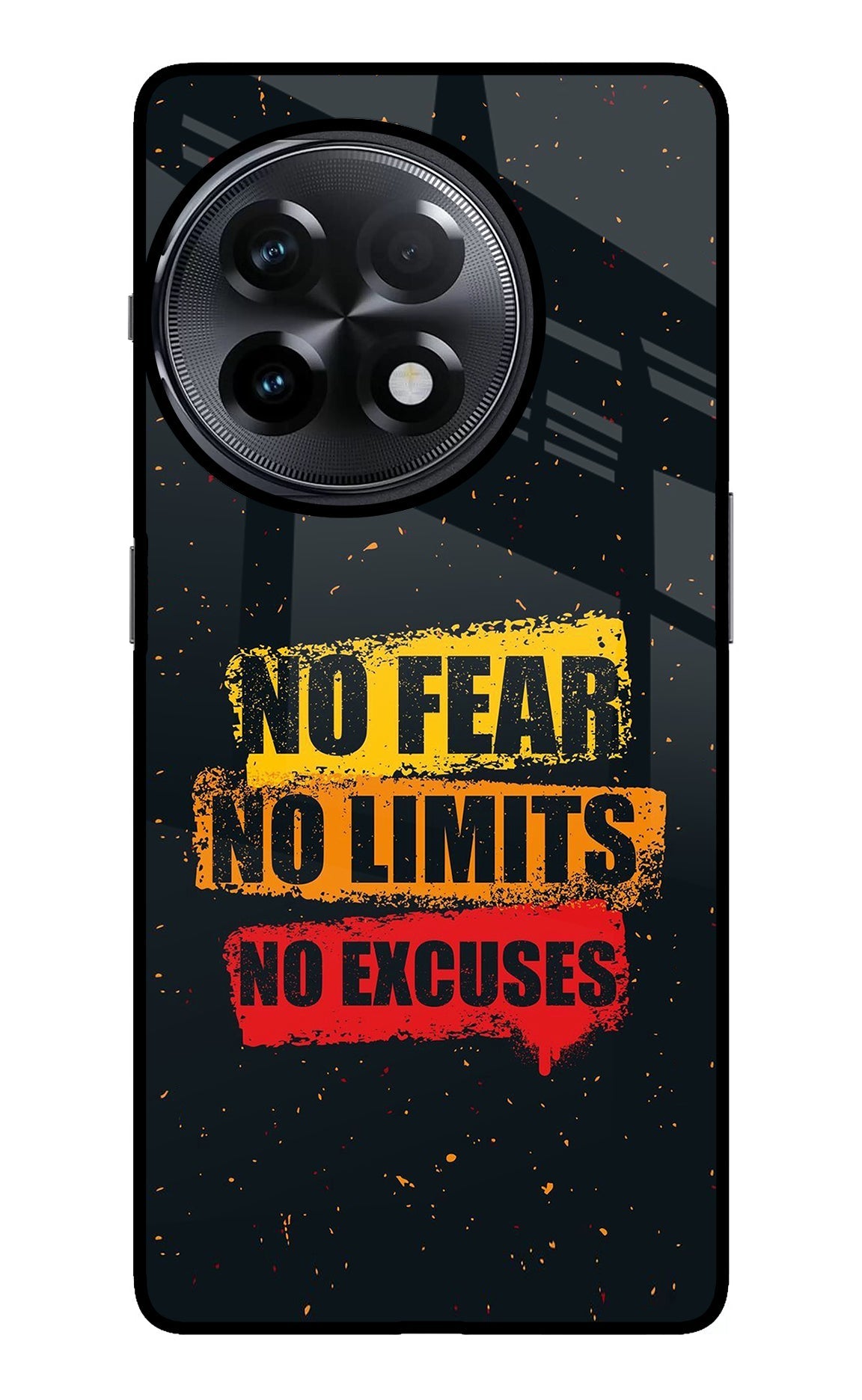 No Fear No Limits No Excuse OnePlus 11R Back Cover