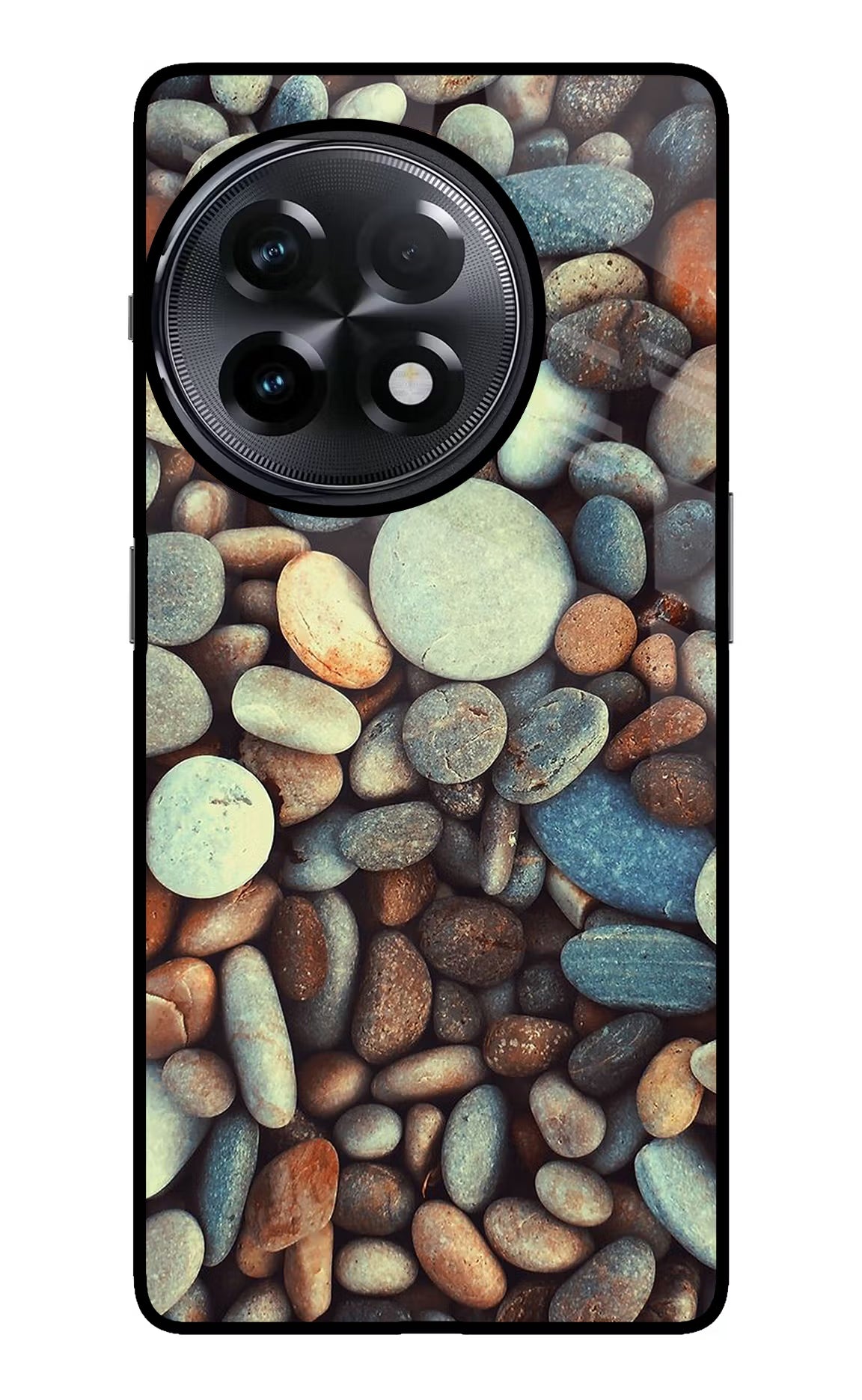 Pebble OnePlus 11R Glass Case Back Cover by Casekaro
