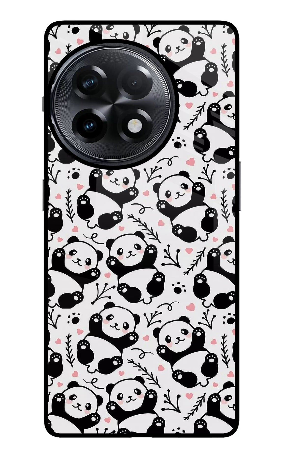 Cute Panda OnePlus 11R Back Cover